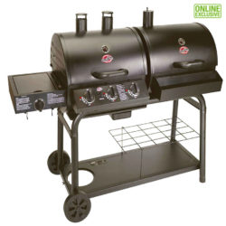 Chargriller 3-Burner Gas and Charcoal Combi Barbecue